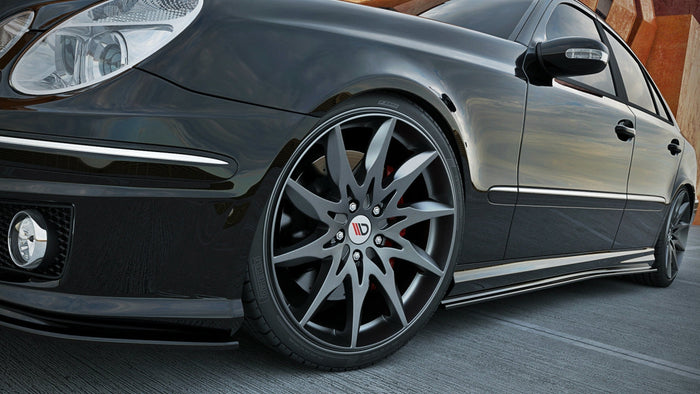 Maxton Design - SIDE SKIRTS DIFFUSERS MERCEDES E-CLASS W211 AMG