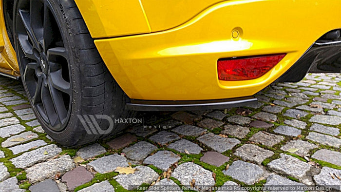 Maxton Design - REAR SIDE SPLITTERS RENAULT MEGANE 3 RS