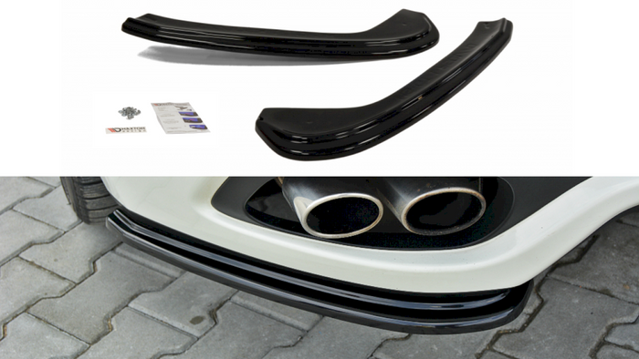 Maxton Design - REAR SIDE SPLITTERS MASERATI GRANTURISMO 2007-2011