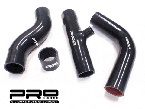 PRO HOSES S1 RS TURBO SILICONE BOOST HOSES WITH DUMP VALVE OUTLET - Car Enhancements UK