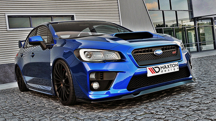 Maxton Design - FRONT SPLITTER V.1 SUBARU WRX STI