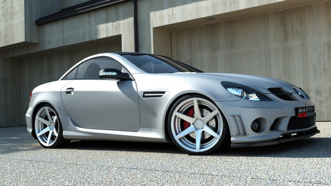 Maxton Design - FRONT SPLITTER MERCEDES SLK R171 (FOR ME-SLK-R171-AMG204-F1)
