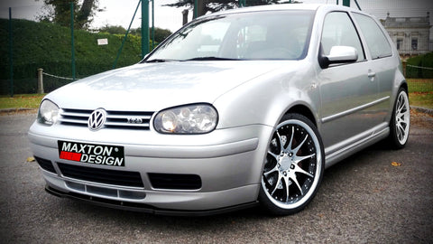 Maxton Design - FRONT SPLITTER VW GOLF IV (FOR 25TH FRONT BUMPER SPOILER)