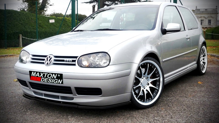 Maxton Design - FRONT SPLITTER VW GOLF IV (FOR 25TH FRONT BUMPER SPOILER)