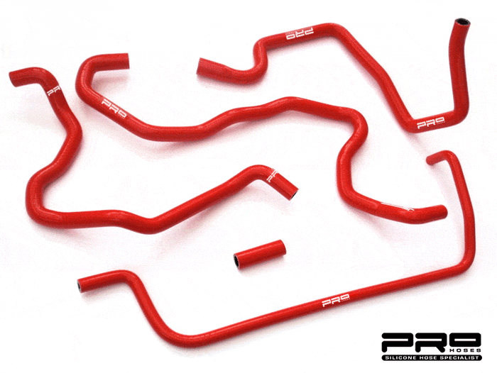 PRO HOSES SIX-PIECE ANCILLARY HOSE KIT FOR ESCORT MK6 RS2000 - Car Enhancements UK