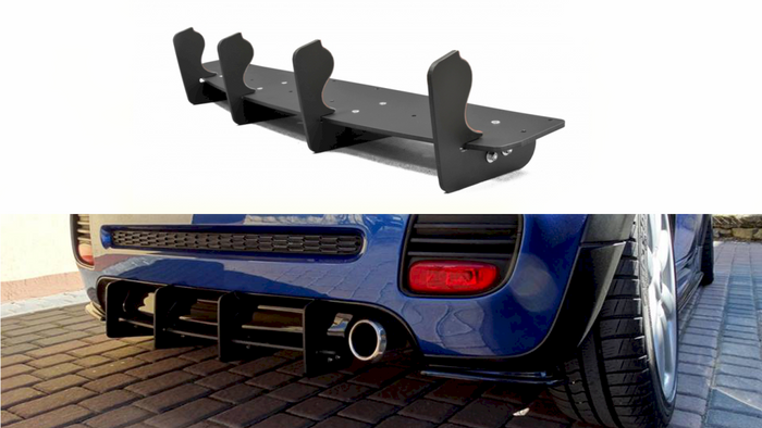 Maxton Design - REAR DIFFUSER MINI COOPER R56 JCW (2006-2010)