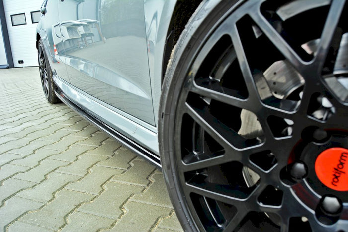 Maxton Design - SIDE SKIRTS DIFFUSERS AUDI RS3 8VA PRE-FACELIFT (2015-2016)