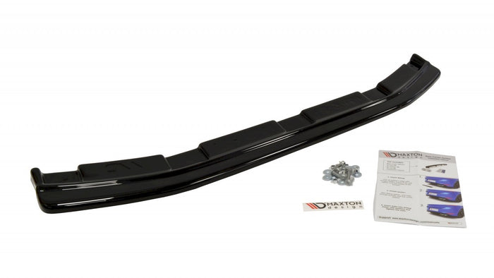 Maxton Design - CENTRAL REAR SPLITTER MAZDA 3 MK2 MPS (WITHOUT VERTICAL BARS)