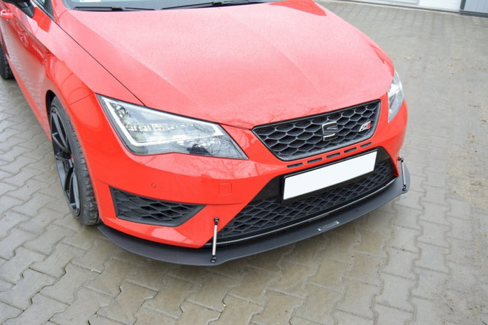 Maxton Design - FRONT RACING SPLITTER SEAT LEON III CUPRA / FR