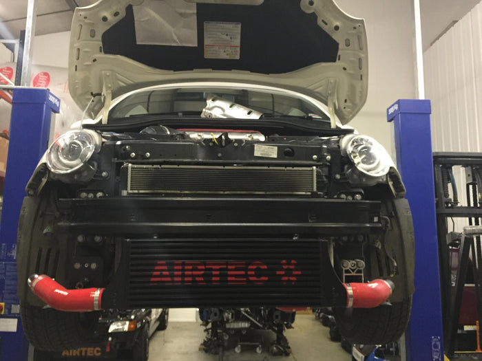 AIRTEC FIAT 500 ABARTH 60MM CORE INTERCOOLER UPGRADE (AUTOMATIC GEARBOX) - Car Enhancements UK
