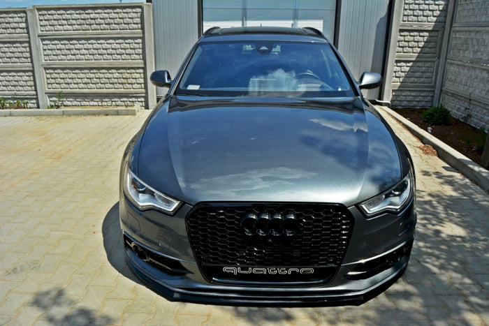 Maxton Design - FRONT SPLITTER V.2 AUDI S6 / A6 C7 S-LINE (2011-2014)