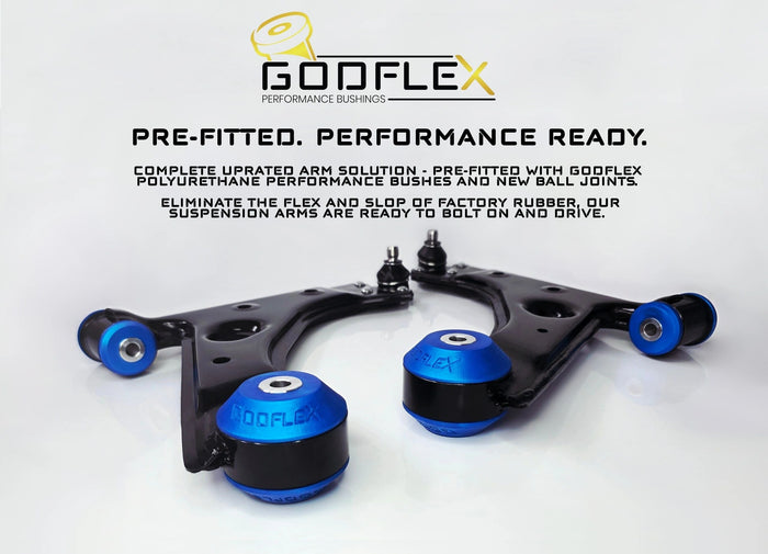 Seat Leon MK3 All Models (2013-2020) Uprated Pre-Bushed Front Suspension Arms