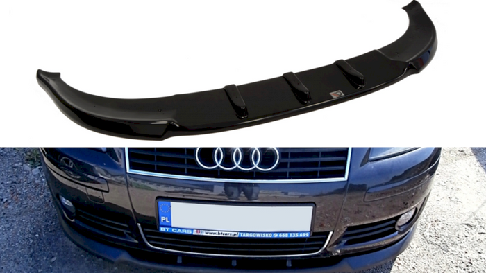 Maxton Design - FRONT SPLITTER AUDI A3 8P (PREFACE MODEL) 2003-2005