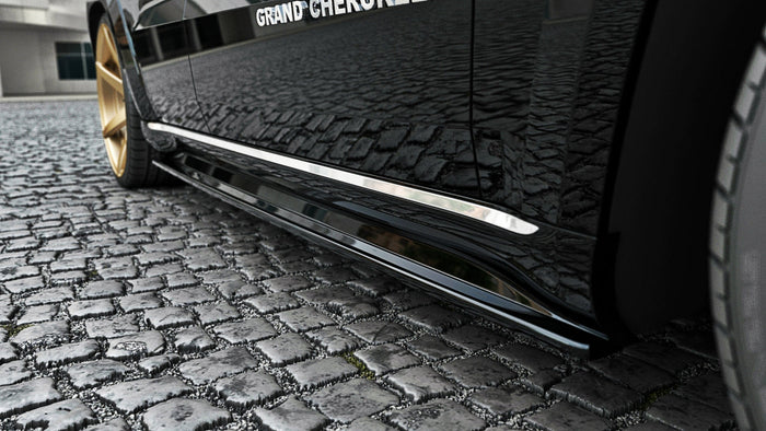 Maxton Design - SIDE SKIRTS DIFFUSERS JEEP GRAND CHEROKEE WK2 SUMMIT (FACELIFT) (2013-2017)