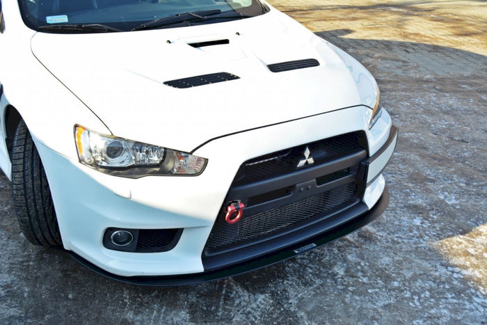 Maxton Design - FRONT RACING SPLITTER V.3 MITSUBISHI LANCER EVO X (2005-2017)