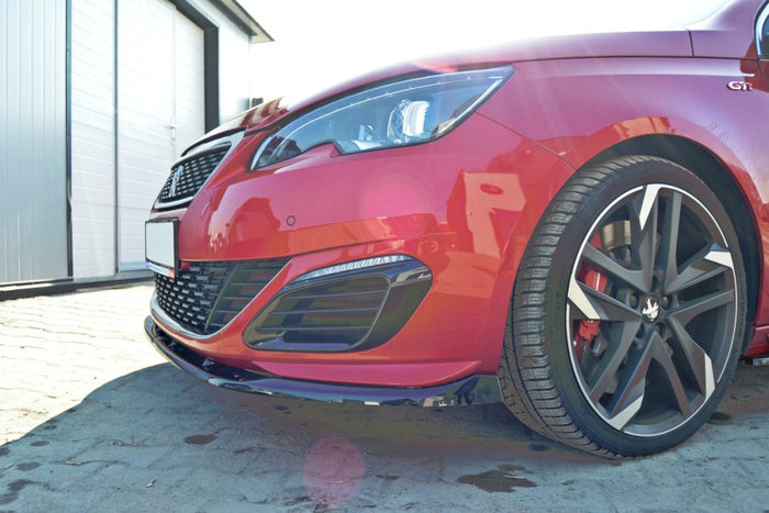 Maxton Design - FRONT SPLITTER V.2 PEUGEOT 308 II GTI