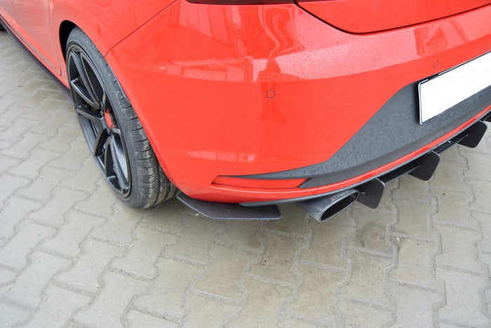 Maxton Design - SEAT LEON III CUPRA REAR DIFFUSER & REAR SIDE SPLITTERS