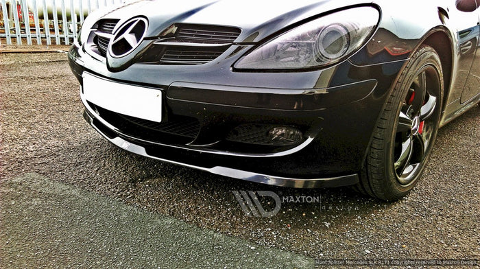 Maxton Design - FRONT SPLITTER MERCEDES SLK R171 STANDARD BUMPER
