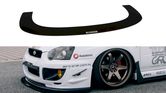 Maxton Design - FRONT RACING SPLITTER SUBARU IMPREZA WRX STI (BLOBEYE)