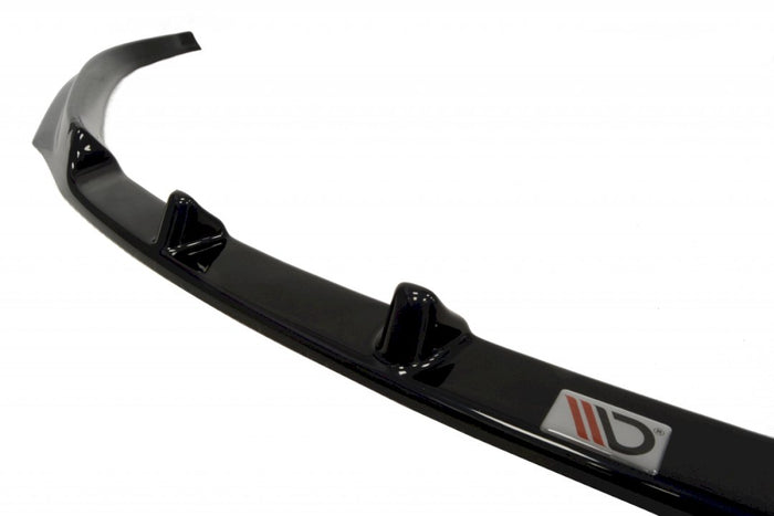 Maxton Design - FRONT SPLITTER SKODA FABIA II (PREFACE MODEL, STANDARD BUMPER