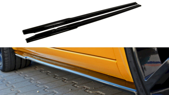 Maxton Design - SIDE SKIRTS DIFFUSERS RENAULT MEGANE II RS