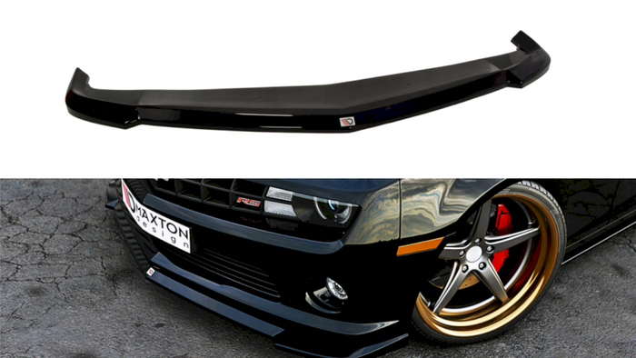 Maxton Design - FRONT SPLITTER CHEVROLET CAMARO V SS - EU VERSION (PREFACE) (2009-13)