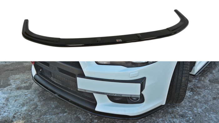 Maxton Design - FRONT SPLITTER V.2 MITSUBISHI LANCER EVO X (2007-2015)