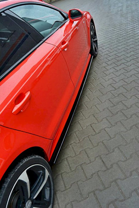 Maxton Design - SIDE SKIRTS DIFFUSERS AUDI S7 / A7 S-LINE C7 FL (2014-2017)