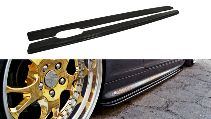 Maxton Design - SIDE SKIRTS DIFFUSERS BMW 3 E46 MPACK COUPE