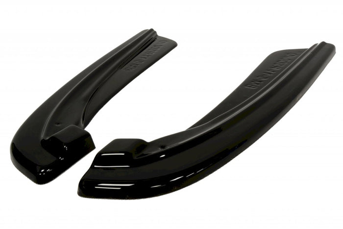 Maxton Design - REAR SIDE SPLITTERS BMW 5 F11 M-PACK (FITS TWO DOUBLE EXHAUST ENDS)