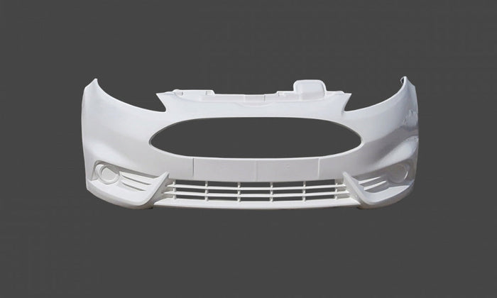 Maxton Design - FRONT BUMPER (ST LOOK) FORD FIESTA MK7 PREFACE MODEL