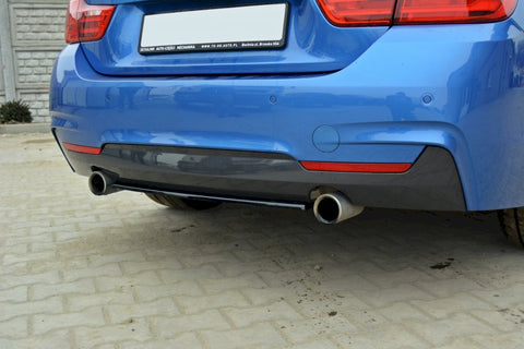 Maxton Design - Central Rear Splitter BMW 4 Coupe / Gran Coupe / Cabrio M-Pack F32 / F36 / F33