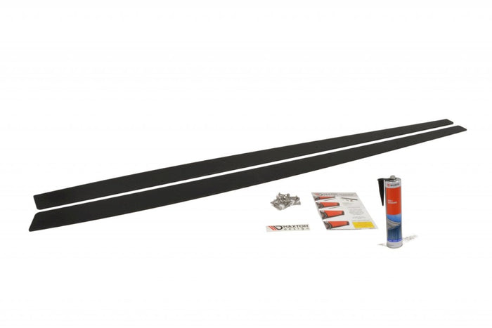 Maxton Design - RACING SIDE SKIRTS SPLITTERS BMW 4 F32 M-SPORT (2013-2016)