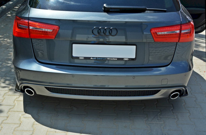 Maxton Design - REAR SIDE SPLITTERS AUDI A6 C7 S-LINE AVANT (2011-2014)