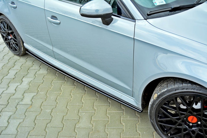 Maxton Design - SIDE SKIRTS DIFFUSERS AUDI RS3 8VA PRE-FACELIFT (2015-2016)