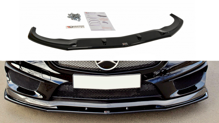 Maxton Design - FRONT SPLITTER V.2 MERCEDES CLA 45 AMG C117 (PRE-FACELIFT)