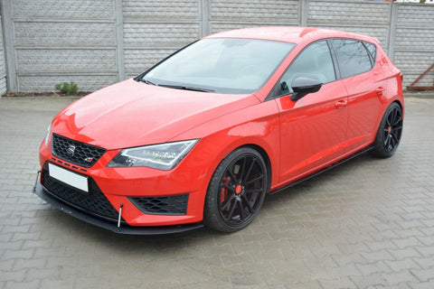 Maxton Design - FRONT RACING SPLITTER SEAT LEON III CUPRA / FR