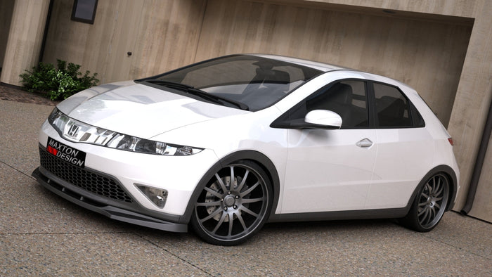 Maxton Design - FRONT SPLITTER CIVIC MK8 (PREFACE) (2006-2009)