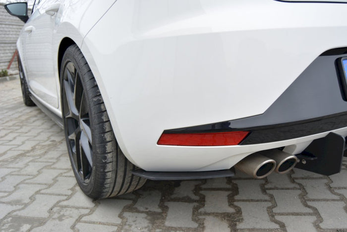 Maxton Design - REAR DIFFUSER SEAT LEON MK3 FR HATCHBACK (2012-2016)