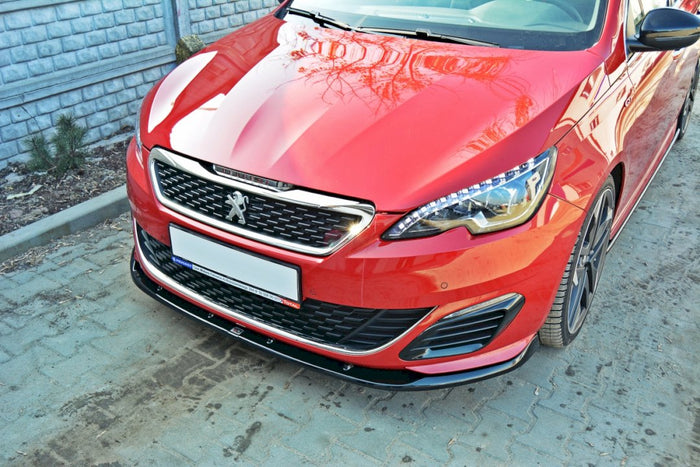 Maxton Design - FRONT SPLITTER V.2 PEUGEOT 308 II GTI