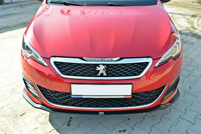 Maxton Design - FRONT SPLITTER V.1 PEUGEOT 308 II GTI