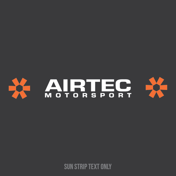 Airtec Motorsport Sunstrip Text