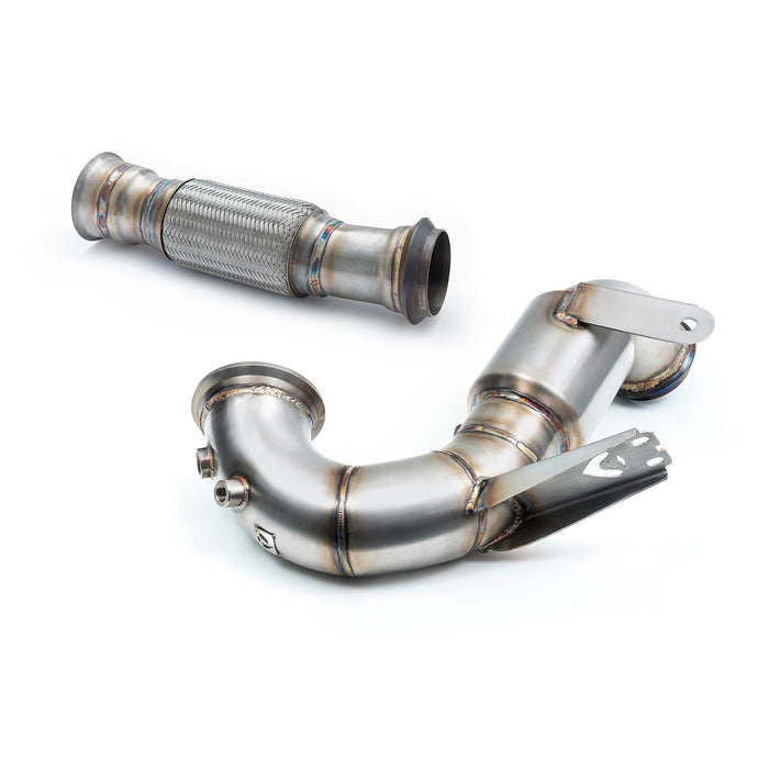 Cobra Exhausts - Mercedes-AMG GLA 45 S Front Downpipe Sports Cat / De-Cat Performance Exhaust | Car Enhancements UK