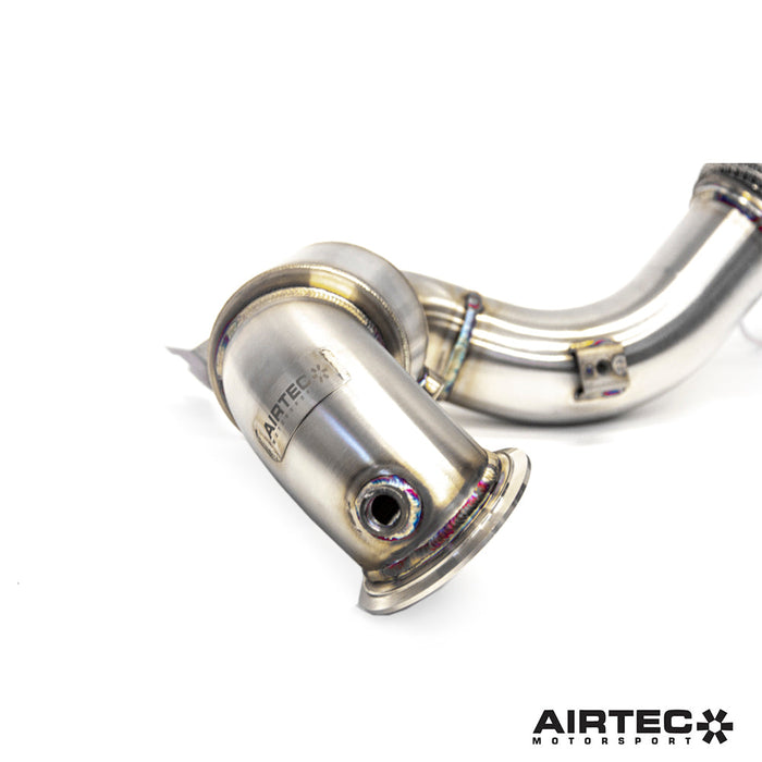 AIRTEC MOTORSPORT 200 CELL SPORTS CAT DOWNPIPE FOR MK8 GOLF R | Car Enhancements UK