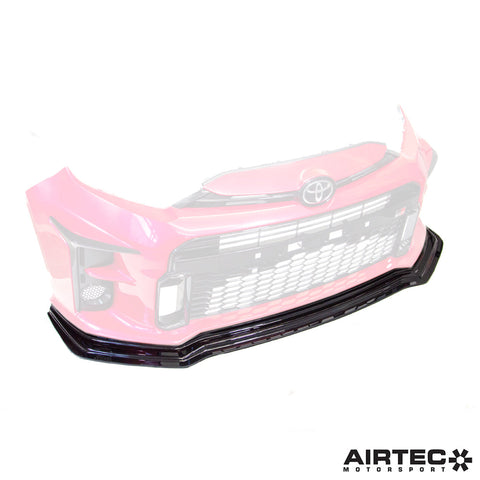 AIRTEC MOTORSPORT DOUBLE LIP FRONT SPLITTER FOR TOYOTA YARIS GR | Car Enhancements UK