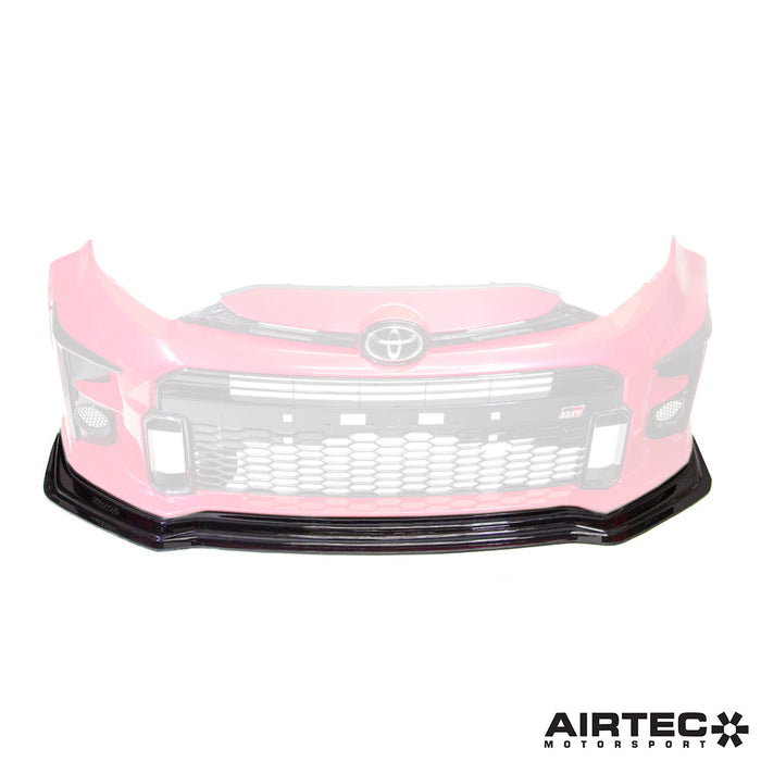 AIRTEC MOTORSPORT DOUBLE LIP FRONT SPLITTER FOR TOYOTA YARIS GR | Car Enhancements UK
