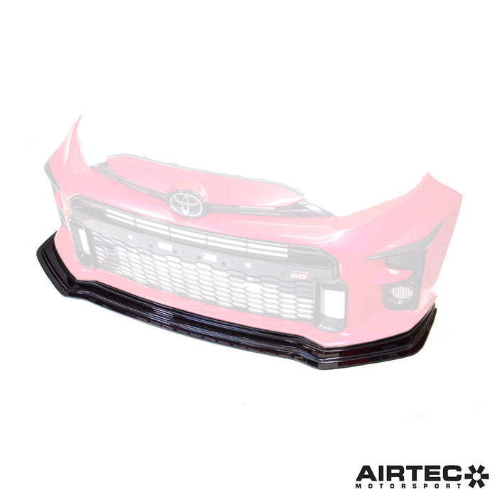 AIRTEC MOTORSPORT DOUBLE LIP FRONT SPLITTER FOR TOYOTA YARIS GR | Car Enhancements UK