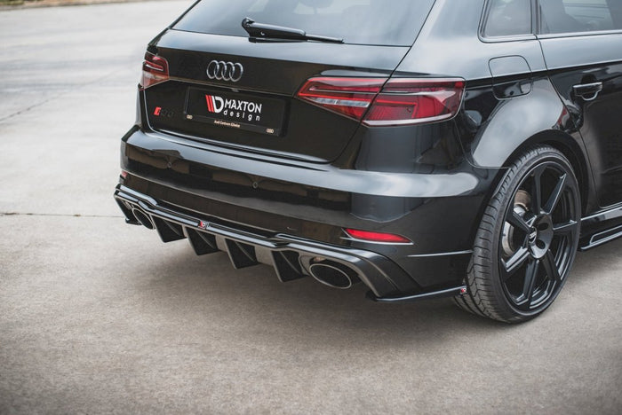 Maxton Design - REAR VALANCE V.2 AUDI RS3 8V SPORTBACK FACELIFT (2017-UP)