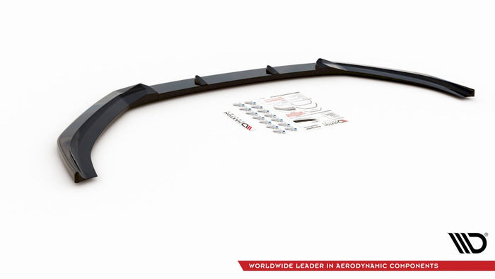 Maxton Design - FRONT SPLITTER V.3 AUDI S3 / A3 S-LINE 8V FACELIFT SEDAN (2016-2020)