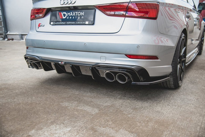 Maxton Design - REAR VALANCE AUDI S3 SEDAN 8V FACELIFT (2016-2020)